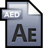 File Adobe After Effects Icon 96x96 png
